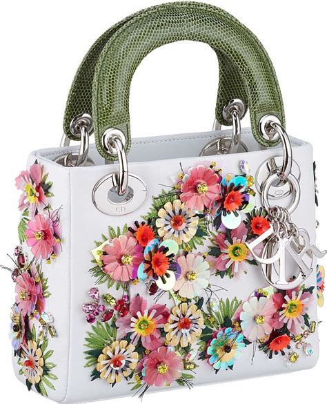 dior flowers bag|christian dior hand bags.